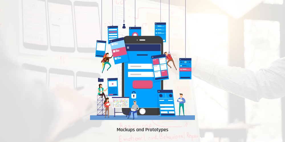 Mockups and prototypes