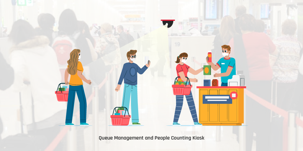 Queue Management and People Counting Kiosk
