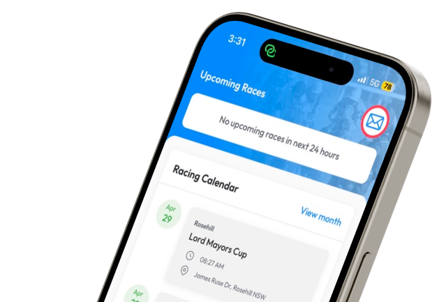 Sixth Day Racing App Screen