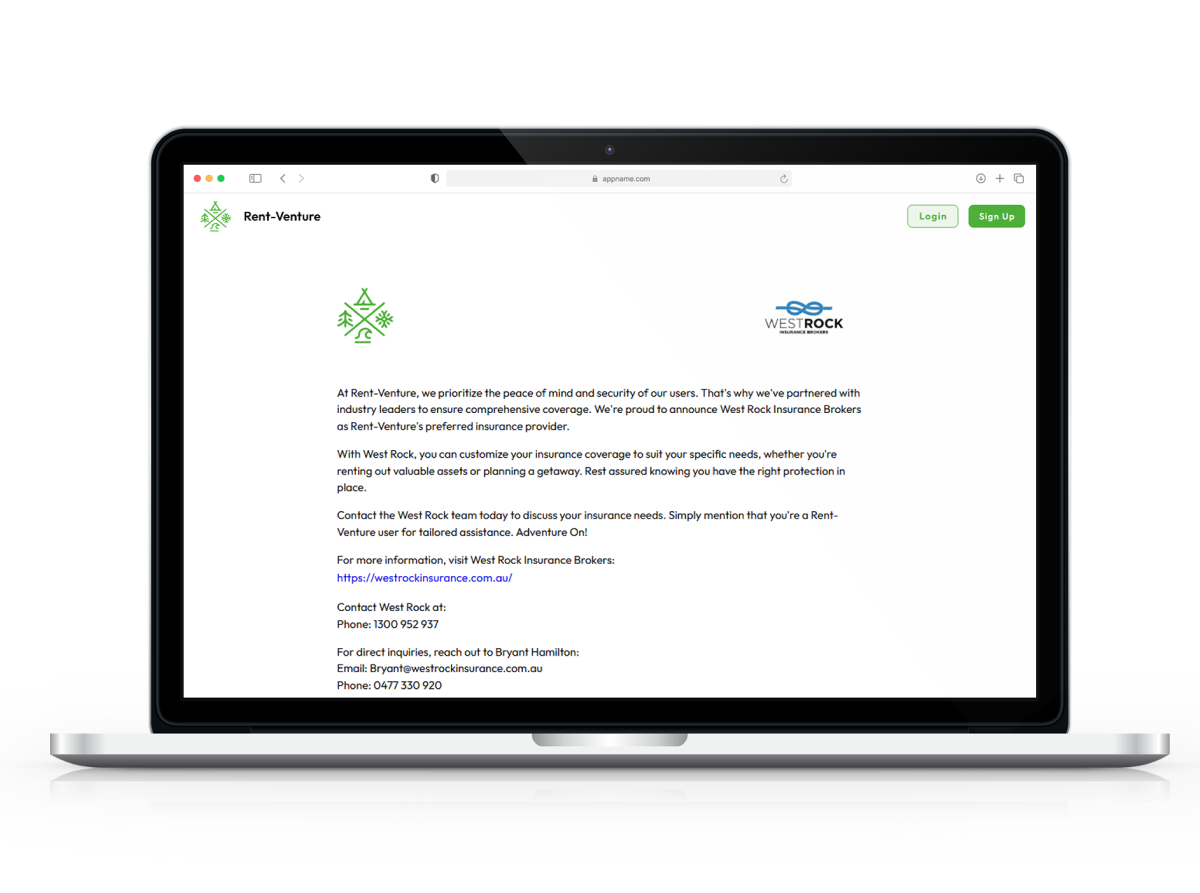 Insurance page