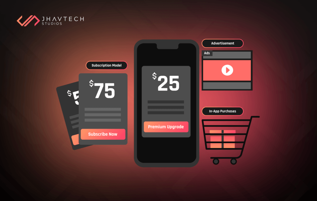 A user engaging with a startup’s custom mobile app on a smartphone